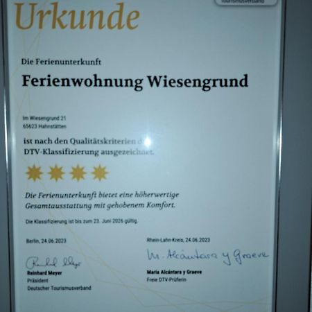 Ferienwohnung Wiesengrund Hahnstatten المظهر الخارجي الصورة
